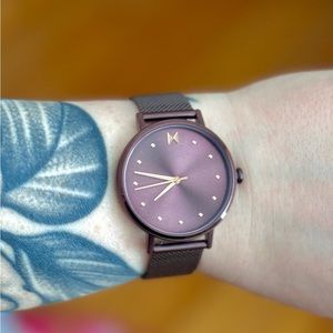 👾 MVMT Dot Watch Vibe Purple